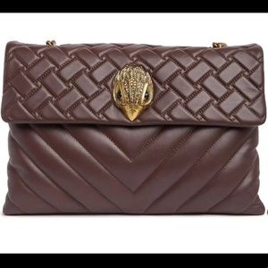 Kurt Geiger Brown Kensington XXL bag NWT and dustbag